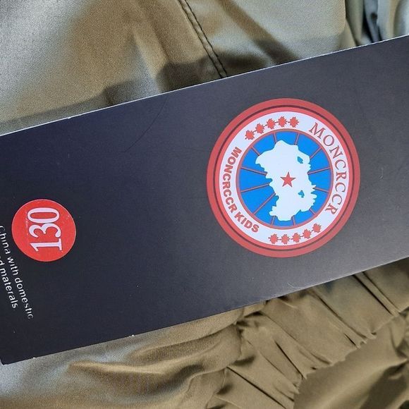 NEW Down Snow Pants, winter, ski pants, green child size, see description - Picture 4 of 9